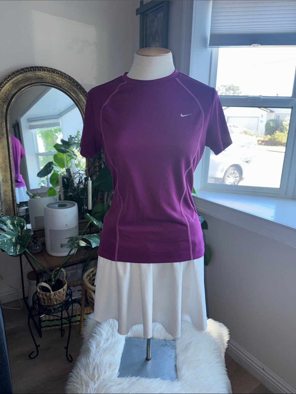 Nike Women’s Deep Purple Short Sleeve Athletic Tee